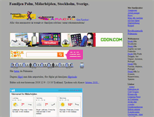 Tablet Screenshot of palmarna.se